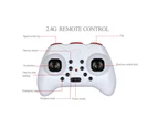 S9 One Key Return Quadcopter Mini Foldable Drone with 0.3MP Camera - White