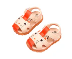 Dadawen Baby Shoes Non-Slip Sandals for Infant Toddler Girls Boys-Beige