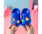 Dadawen Childrens Clogs Boys Girls Soft Sandals Lightweight Non-Slip Shoes-SapphireBlue