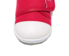 Dadawen Baby Shoes for Toddler Girl Boys Soft Sole Sneakers-Red