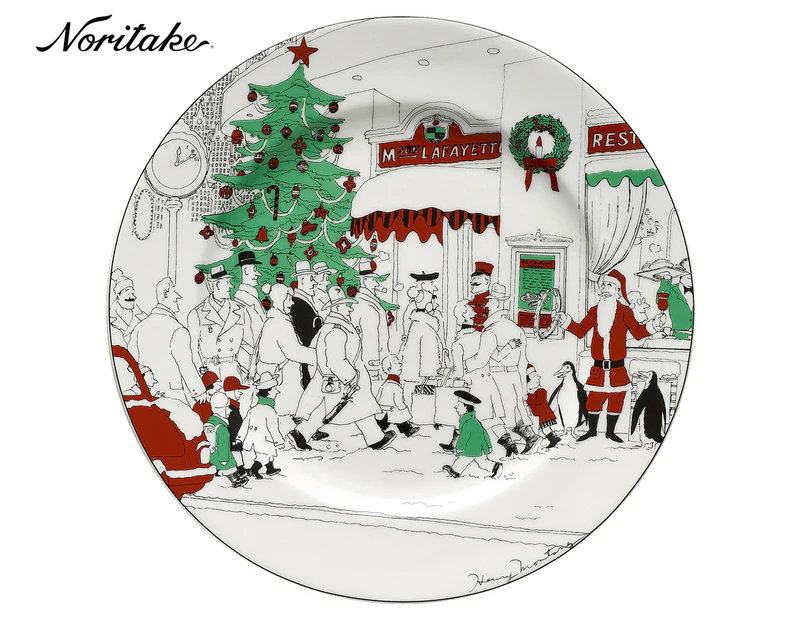 Noritake 30cm Le Restaurant Christmas Collection Serving Platter - Multi