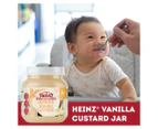6 x Heinz for Baby Little Treats in Jar Vanilla Custard 110g