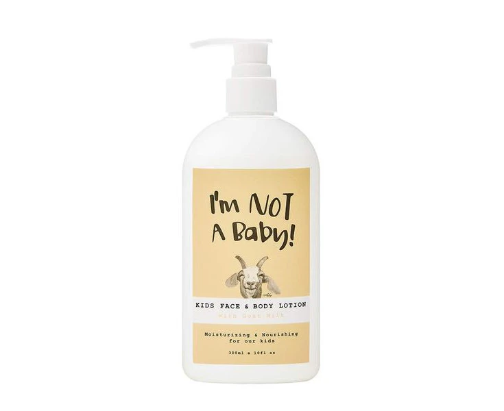 I'm NOT A Baby Kids Face & Body Lotion With Goat Milk