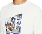 DC Men's Kalis Tee / T-Shirt / Tshirt - White/Multi