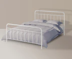 Zinus Classic White Metal Bed Frame