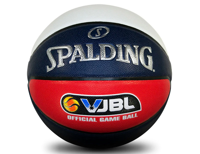 Spalding VJBL TF-Elite Basketball - Red/White/Blue