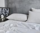 Gioia Casa Vintage French Linen Bed Sheet Set - White 2