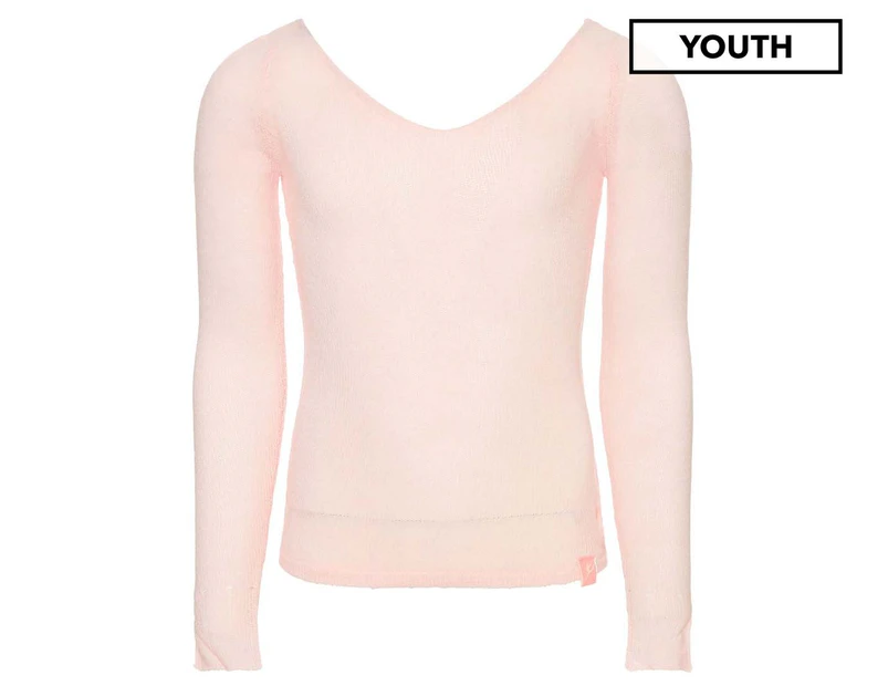 Preview image Energetiks Girls' Greta Warm Up Top - Candy