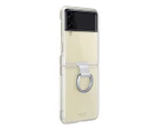 Samsung Galaxy Z Flip 3 Clear Cover with Ring EF-QF711CTEGWW - Transparent