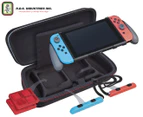 RDS GoPlay Game Traveller Pack for Nintendo Switch - Black/Red