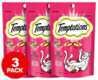 3 x Temptations Cat Treats Hearty Beef 85g