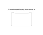 SGP Skin Guard Series Wi-Fi / 3G Samsung Galaxy Tab 10.1 Brown
