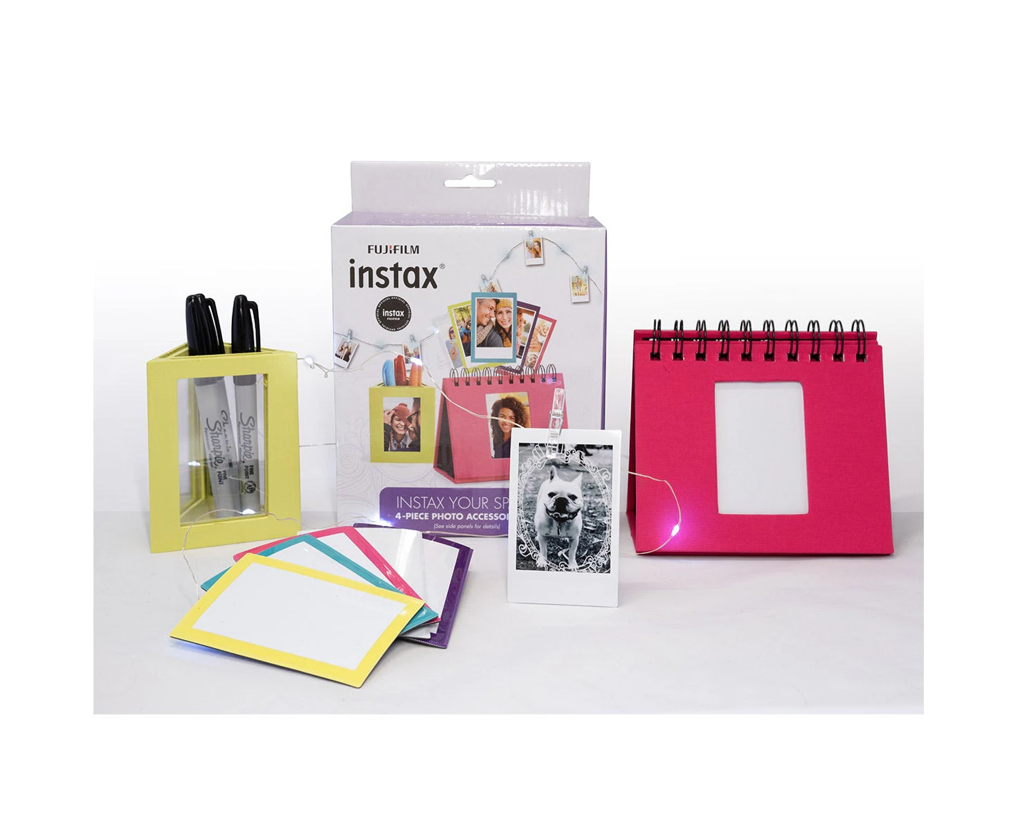 FujiFilm Instax 4-Piece Your Space Accessory Bundle