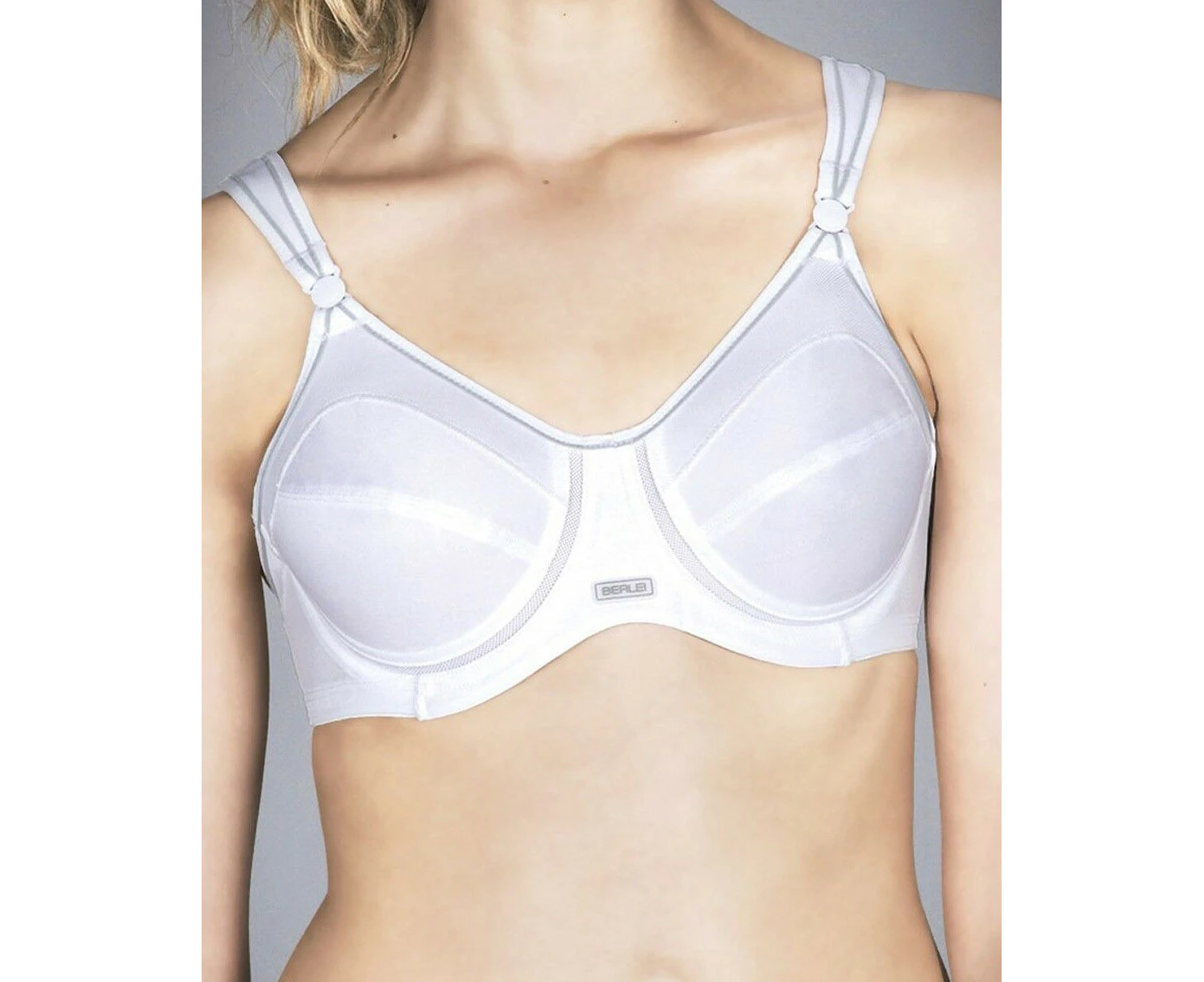 New Berlei Ladies Womens Legend Refresh Underwire Sports Bra White Black Latte