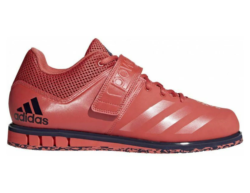 Adidas Mens Powerlift 3.1 Weighlifting Red Running Training Runners Gym Shoes Synthetic - Red