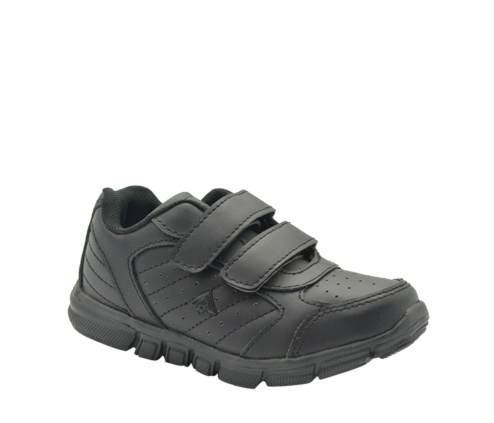 Aerosport Fusion Boys Junior Casual Black Running Shoes Synthetic - Black