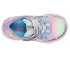 Skechers Toddler Girls' Heart Lights Rainbow Lux Sneakers - Multi