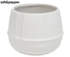 Salt & Pepper 16.5x13cm Ashton Planter - White