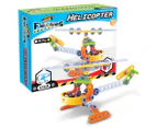 Construct-It 78-Piece Flexibles Helicopter Building Kit