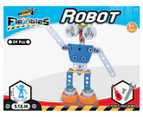 Construct-It 59-Piece Flexibles Robot Building Kit