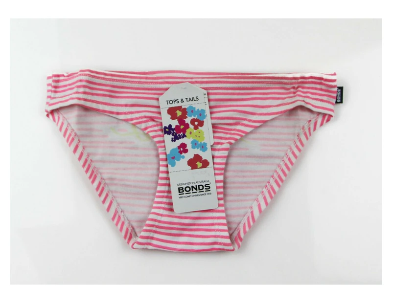 Bonds Girls Underwear Briefs Shorties Boyleg Undies Bikini Everyday Kids Jocks - UYRU1T  P73