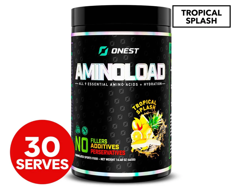 Onest Aminoload Powder Tropical Splash 465g / 30 Serves