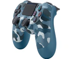 Wireless Bluetooth Controller V2 For Playstation 4 PS4 Controller Gamepad Unbranded - Blue Camo + Free PS4 God Of War BUNDLE