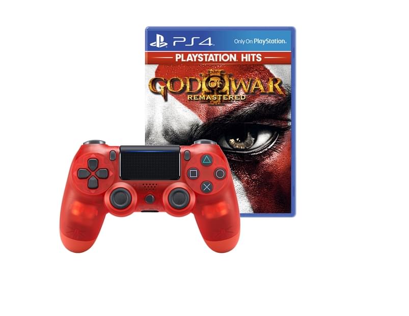 Wireless Bluetooth Controller For Playstation 4 PS4 Gamepad Unbranded Crystal Red + Free PS4 God Of War BUNDLE | Www.catch.com.au