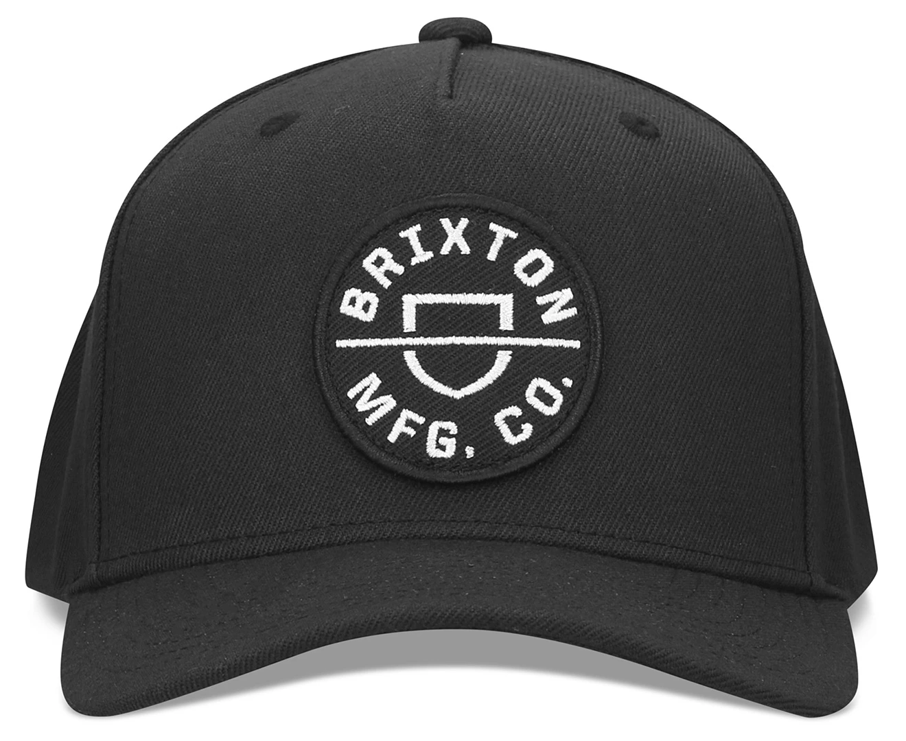 Brixton Men's Crest Snapback - Black