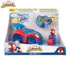 Spider-Man Spidey & His Amazing Friends Web Strike 2-In-1 Vehicle Playset