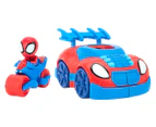Spider-Man Spidey & His Amazing Friends Web Strike 2-In-1 Vehicle Playset