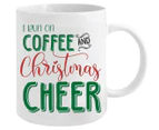 Landmark 355mL I Run On Coffee And Christmas Cheer Mug