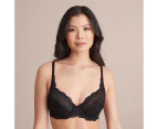 Target Lace Soft Cup Underwire Bra - Black