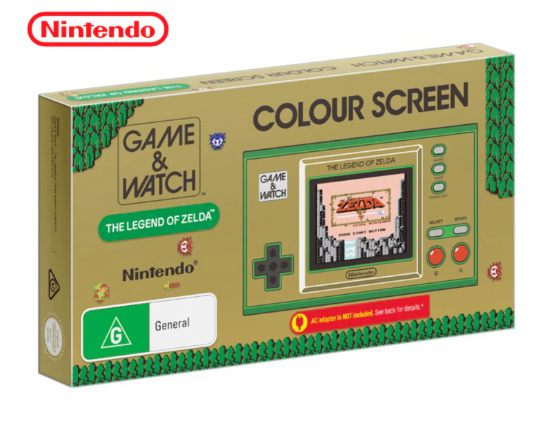 Nintendo The Legend Of Zelda Game & Watch System