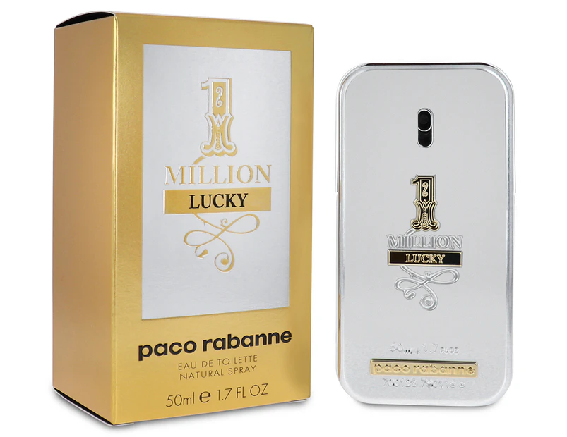 Paco Rabanne One Million Lucky For Men EDT Perfume 50mL