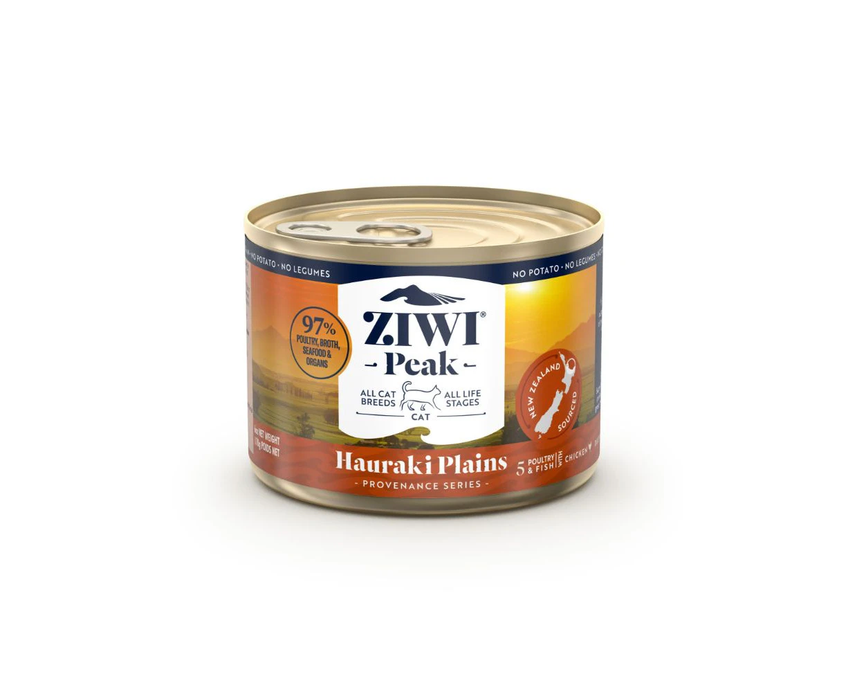 ZiwiPeak(R) Provenance Canned Trays of 12 170g Cat Can - Hauraki Plains Cat Can 170g*12