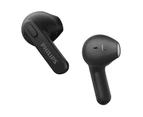 Philips In-Ear Wireless Earbuds Bluetooth Headphones USB-C Rechargeable Black