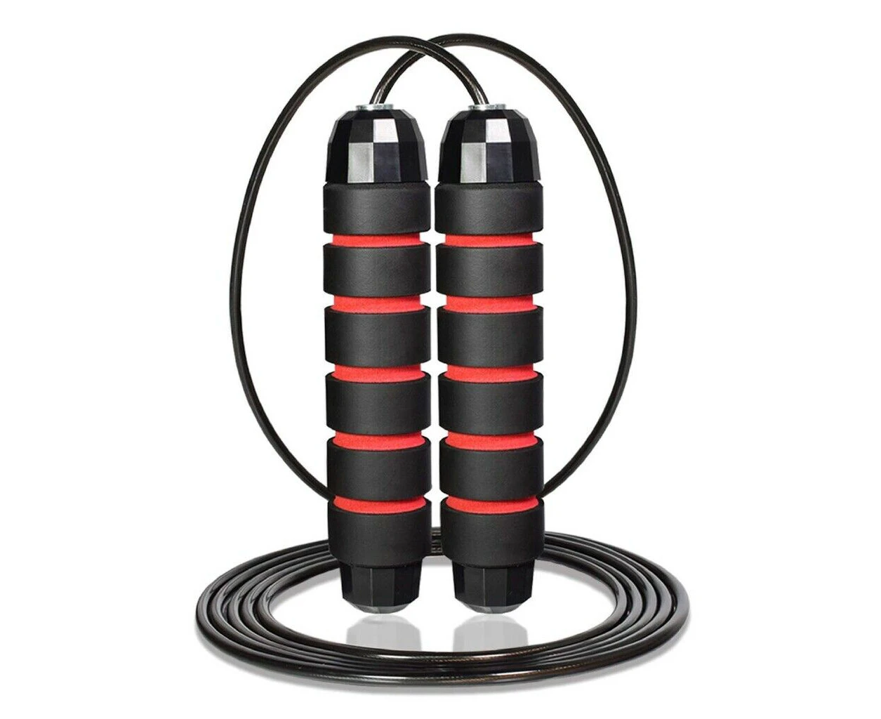 Skipping Rope - Jump Adjustable Fitness Cable Speed Adults Kids Jumping