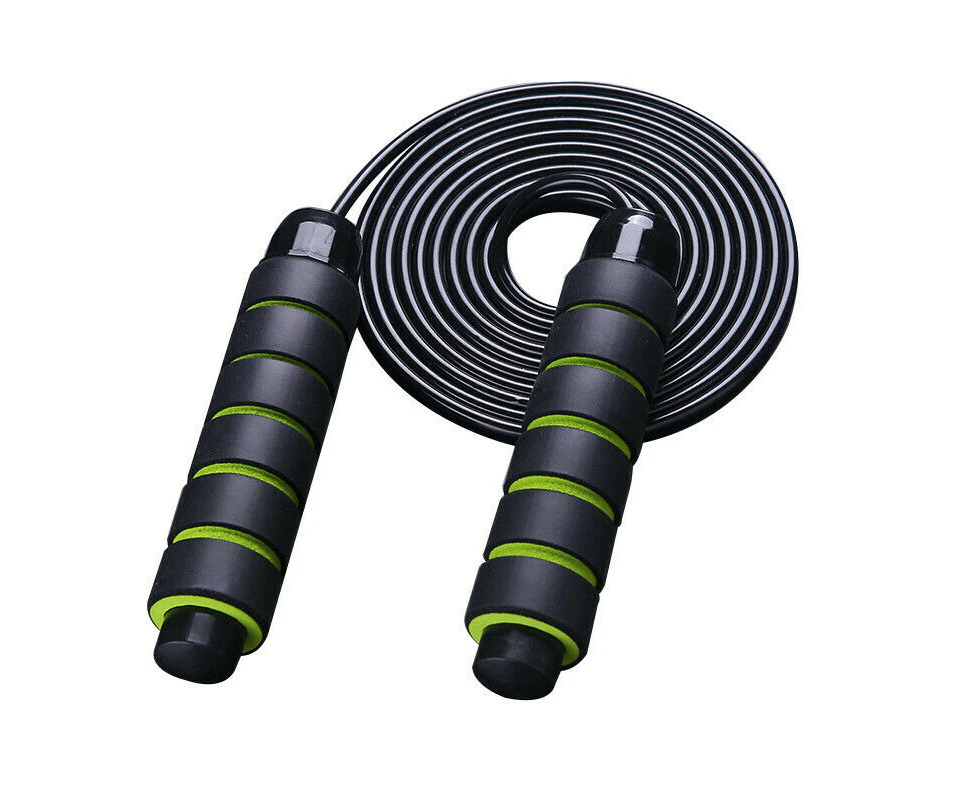 Skipping Rope - Jump Adjustable Fitness Cable Speed Adults Kids Jumping