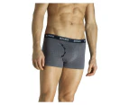 Authentic Bonds Mens Guyfront Trunk Trunks Underwear Shorts Briefs Cotton - Grey/Black