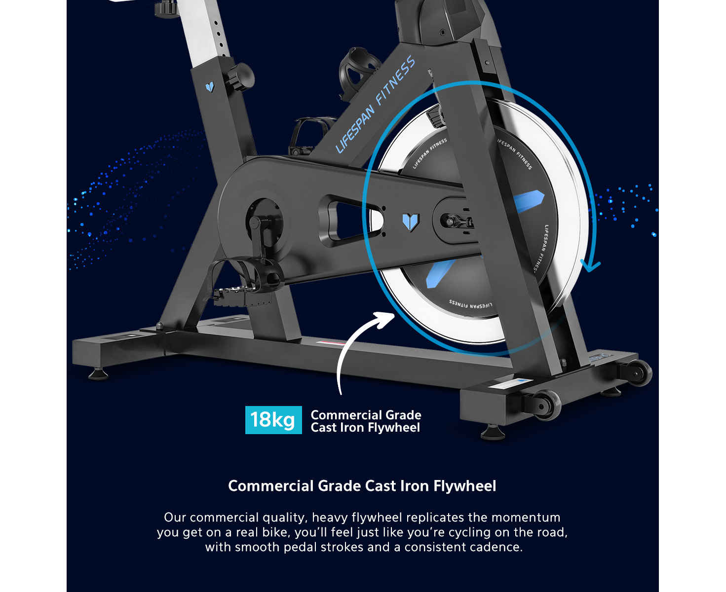 Lifespan Fitness SP 460 M2 Spin Bike Catch .au