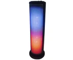 Bluetooth LED 27cm Wireless/Rechargeable Tower Speaker/FM Radio w/ USB/Micro SD