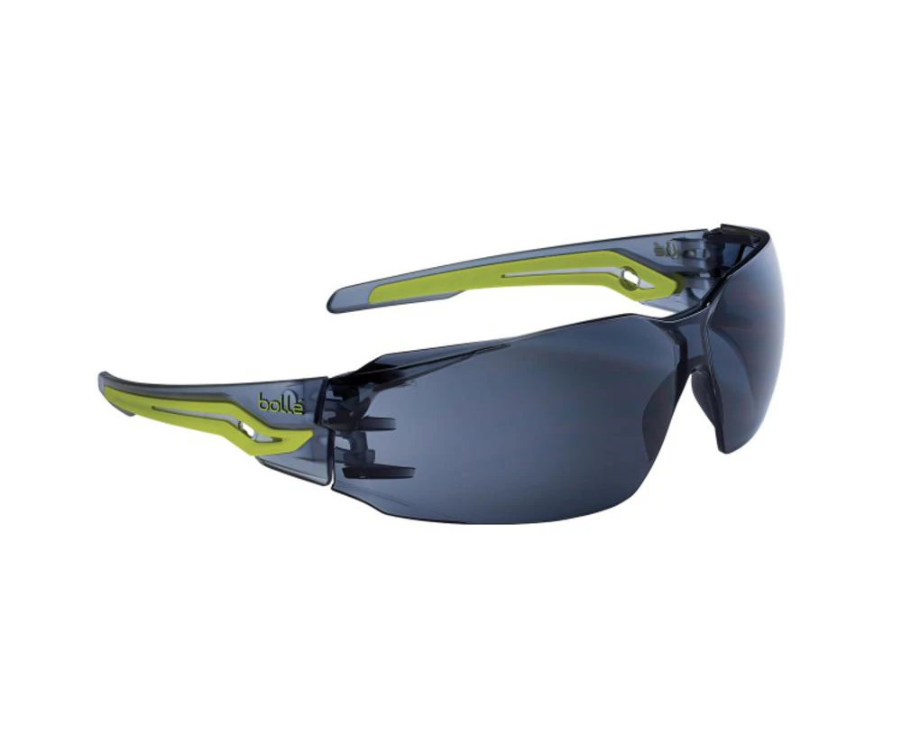 Bolle Silex Safety Glasses Smoke Lens AS/AF