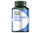 Nature's Own Deep Sea Kelp 1000mg with Iodine 200 Tablets