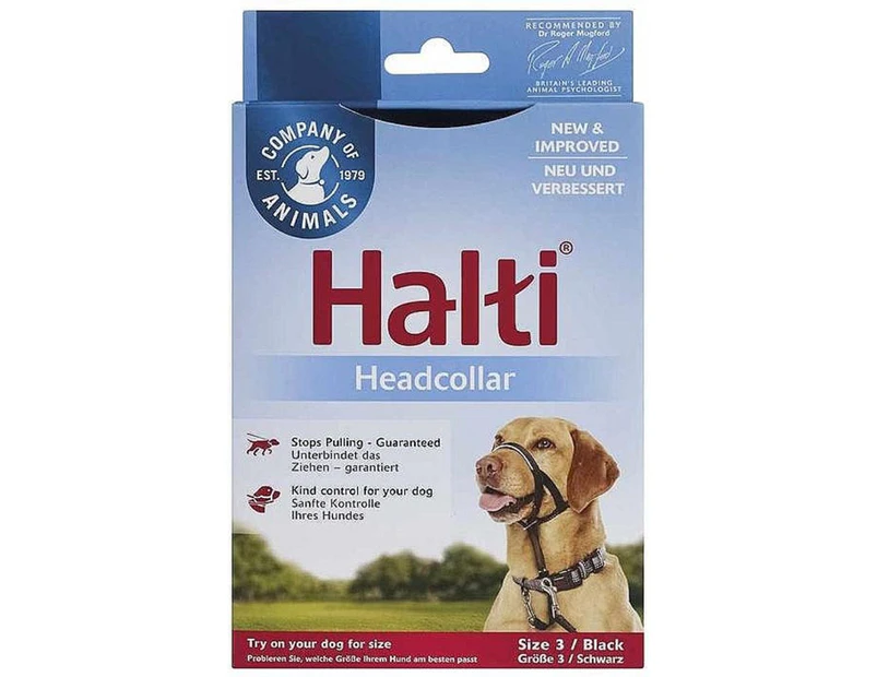 Halti Dog Training Headcollar Black Size 2