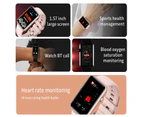 Momax HT5 HD Smart Watch Blood Pressure Body Temperature Bluetooth Call Sports Watches-Black