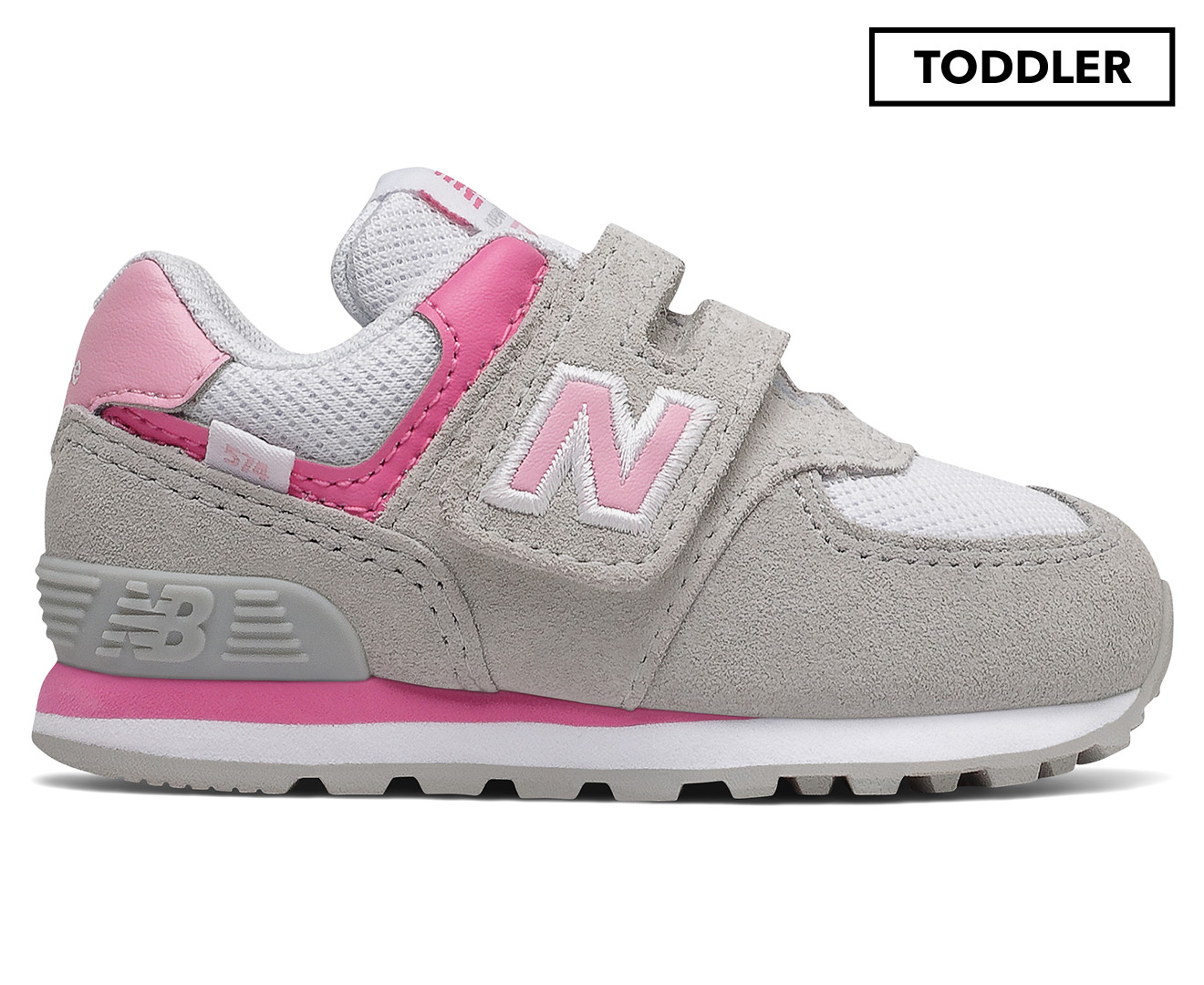 New balance 574 shop toddler girl pink