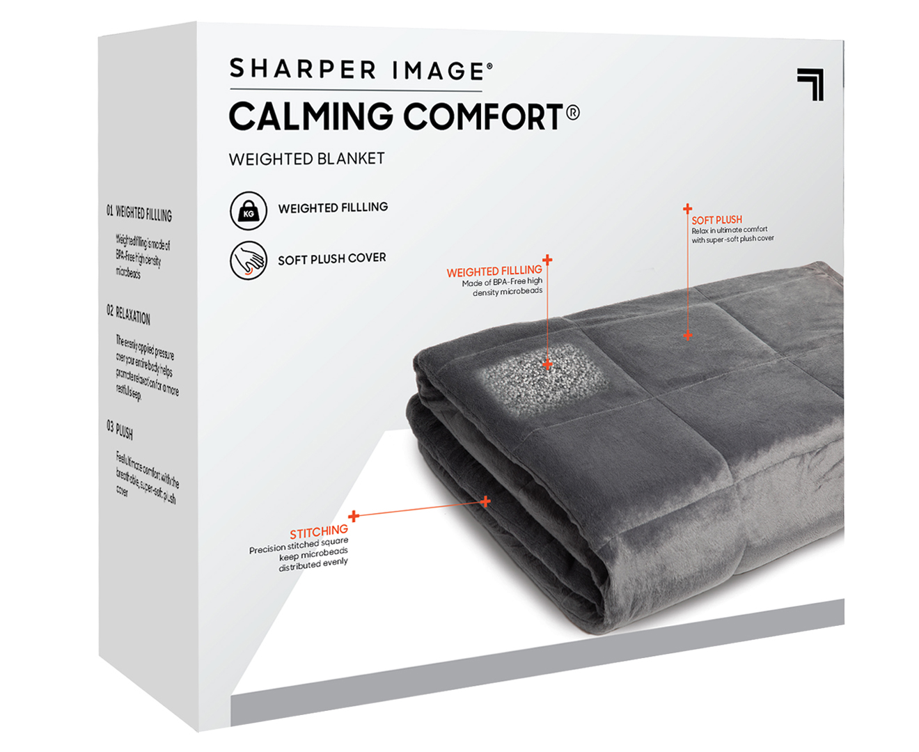 Shaper Image Calming Comfort Weighted Blanket