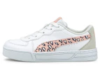 Puma Girls' Skye Roar Sneakers - Puma White/Lotus