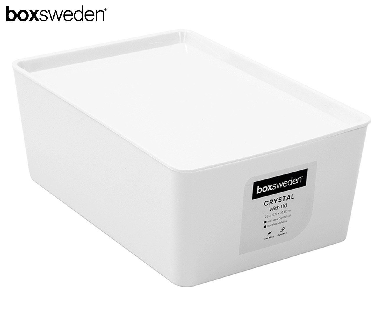 Boxsweden Crystal Storage Container - Medium – Keeping Things Neat